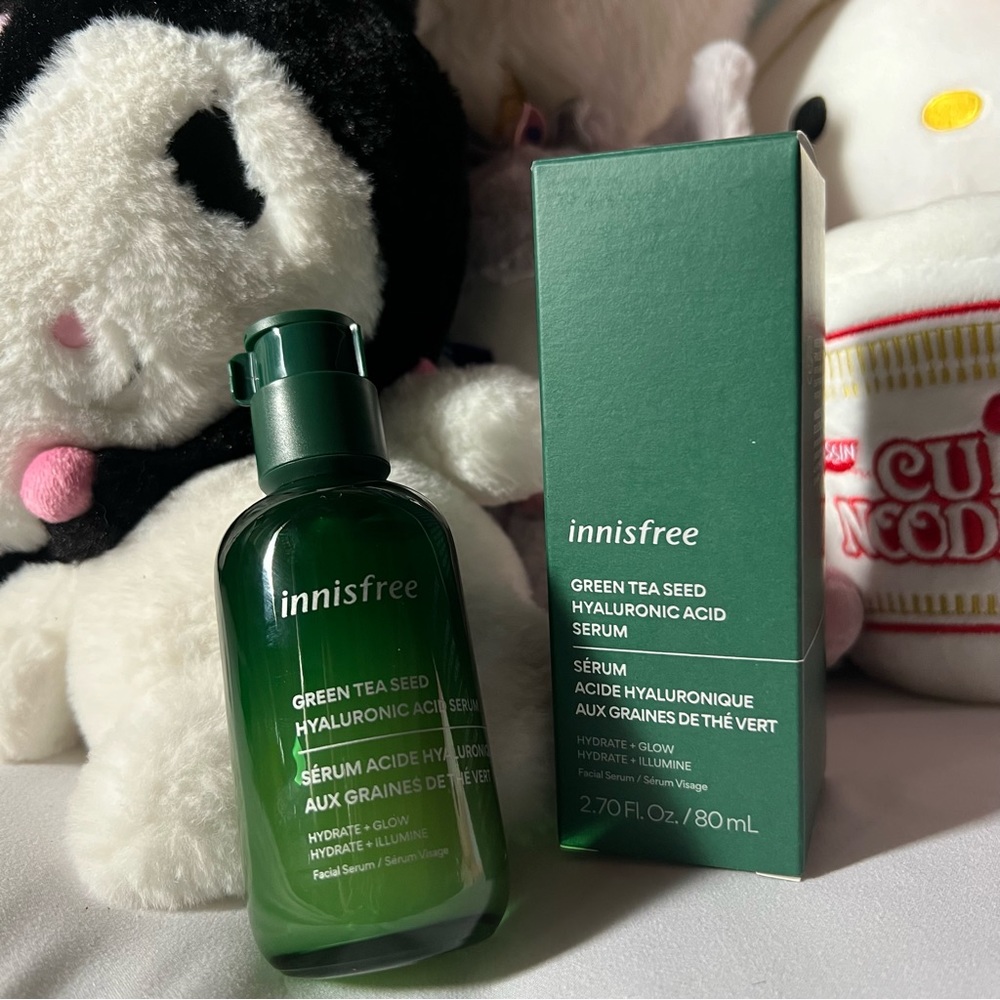 TRENDING NWB innisfree green tea seed hyaluronic acid serum